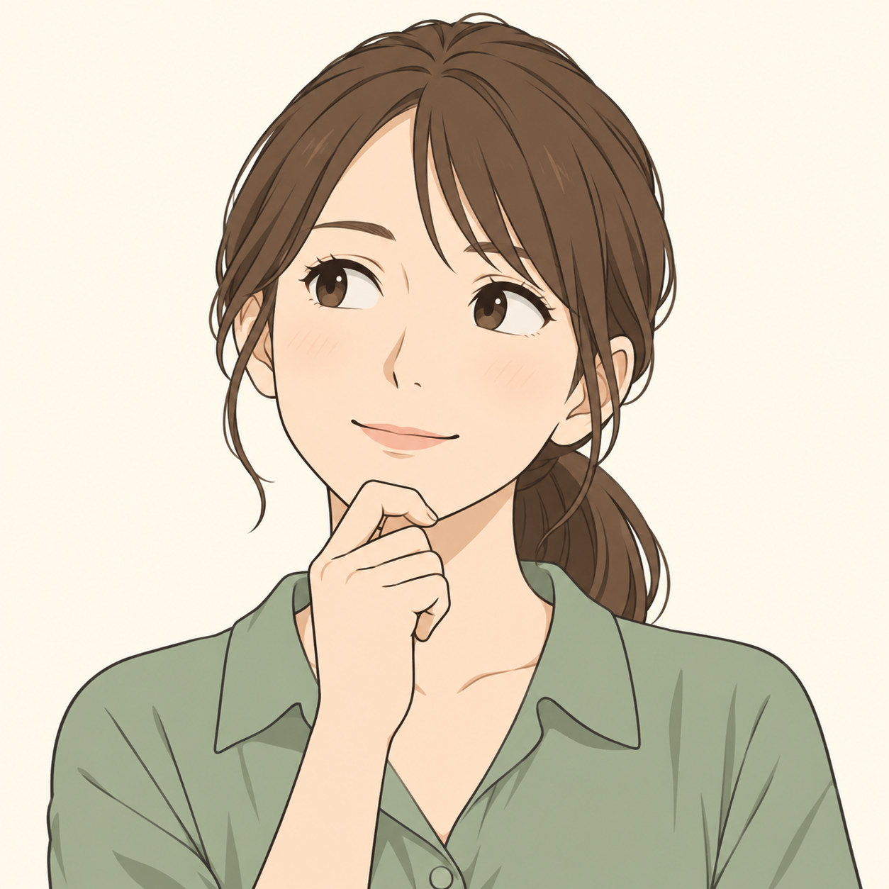 悩んでいる読者のイラスト